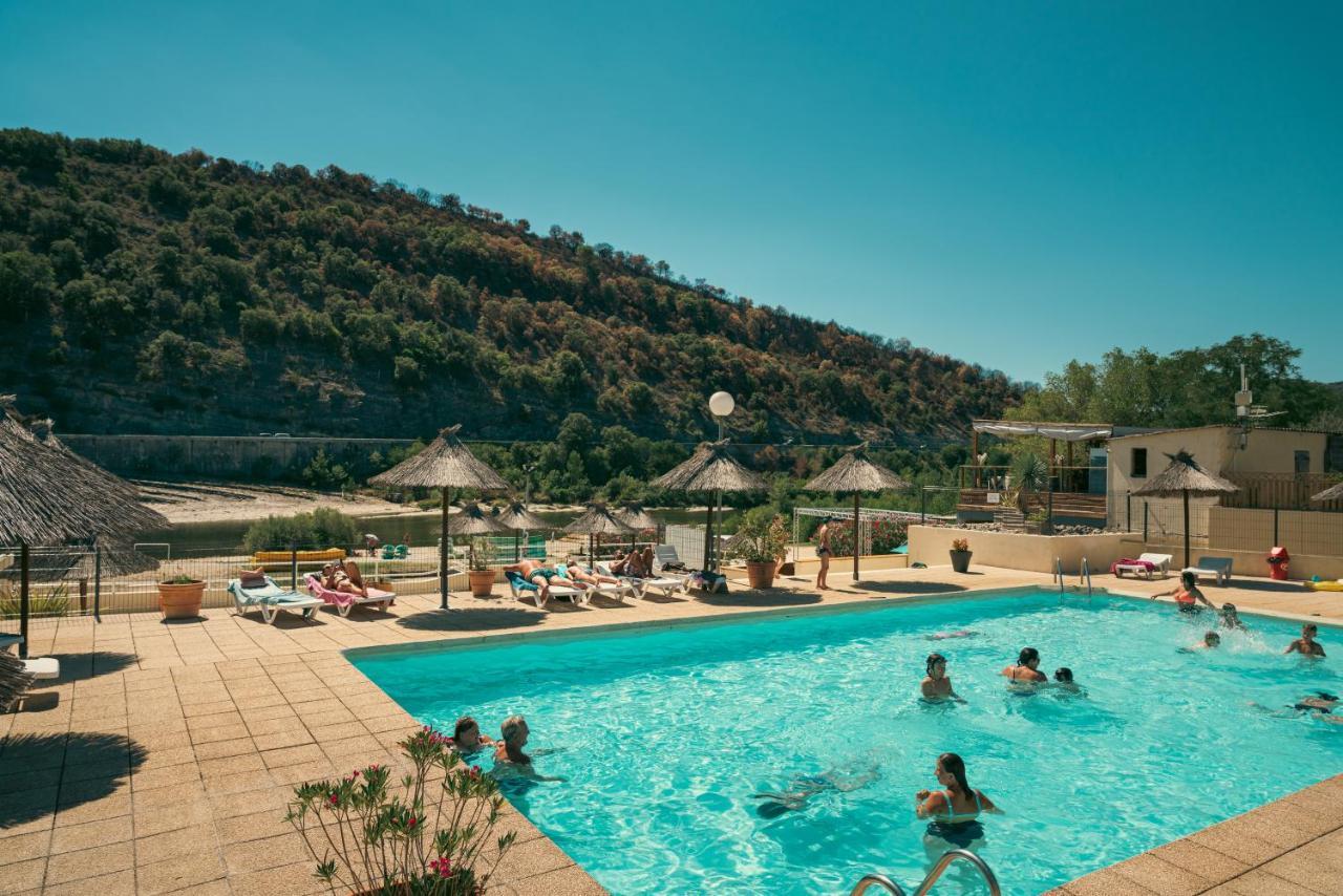 Aloha Plage Camping 4Etoiles Sampzon Exteriör bild