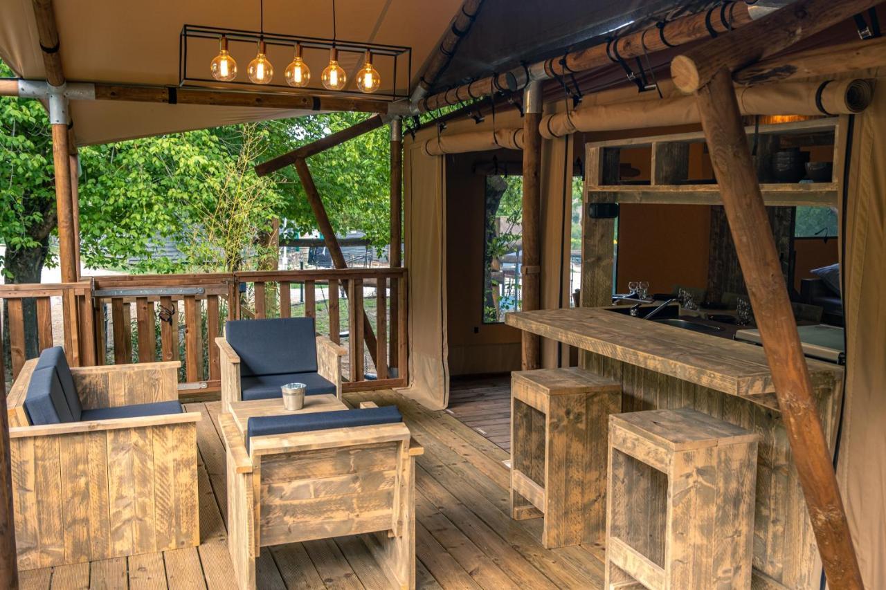 Aloha Plage Camping 4Etoiles Sampzon Exteriör bild